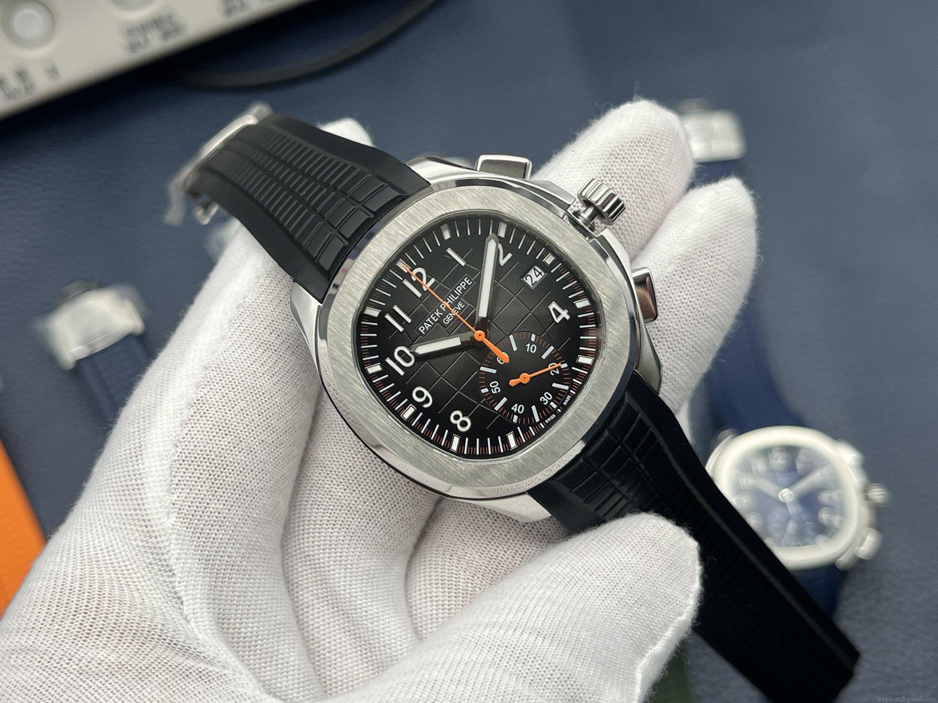 最高級 レプリカ 時計 2025：PFファクトリー パテックフィリップ アクアノート 5968A-001 クロノグラフ 1128854610