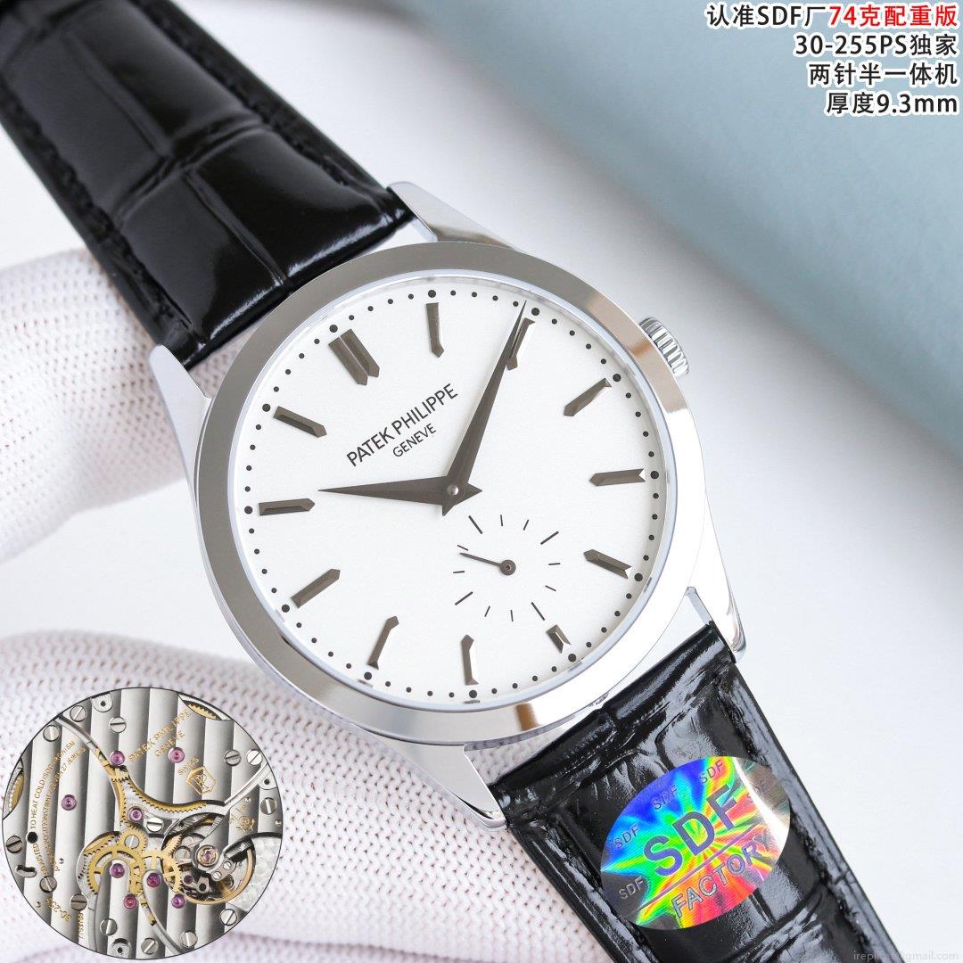 最高級 レプリカ 時計 購入: 百達翡麗 Calatrava 6119 スーパーコピー 時計 代引き 1128384796