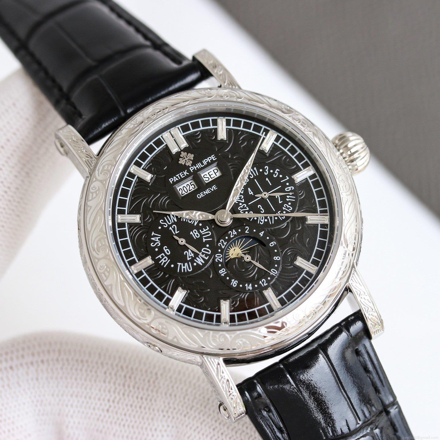 最高級 レプリカ 時計 代引き 百達翡麗 古典 超級複雜多功能 萬年曆腕錶 1131570337