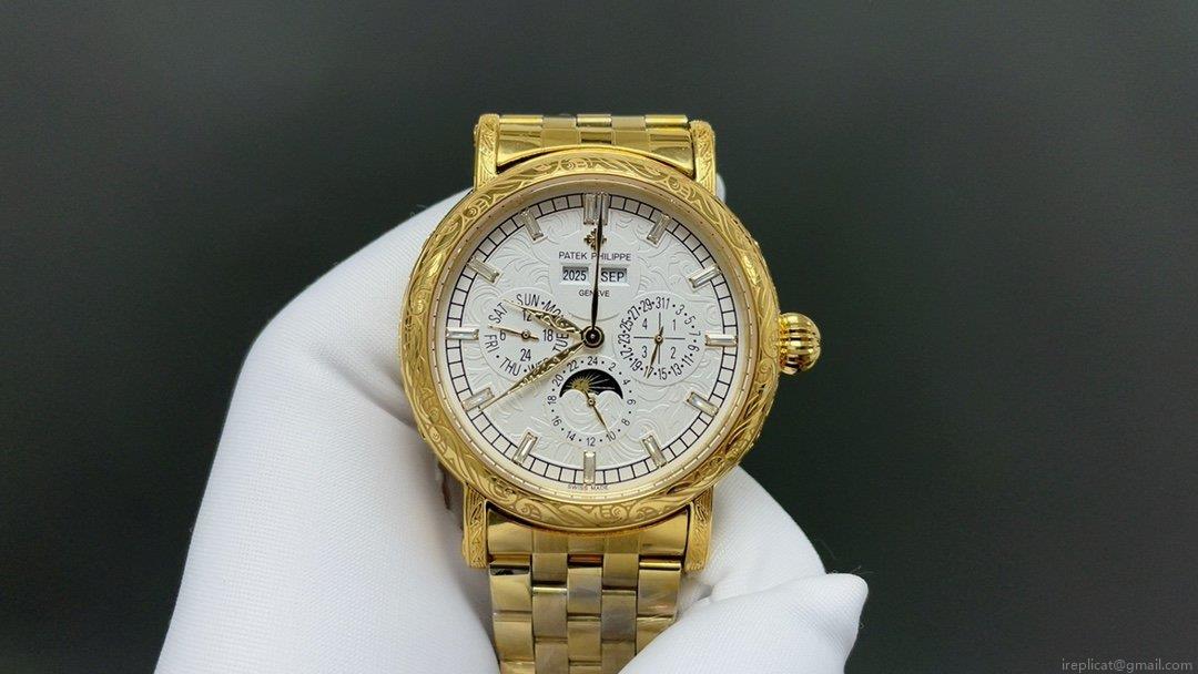 パテックフィリップ クラシックコンプリケーション 永久カレンダー スーパーコピー 時計 最高級 レプリカ 1127929650
