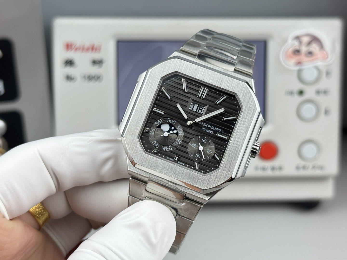 パテックフィリップ CUBITUS 5822 最高級レプリカ時計 代引き購入で安心の高品質スーパーコピー 1131482143