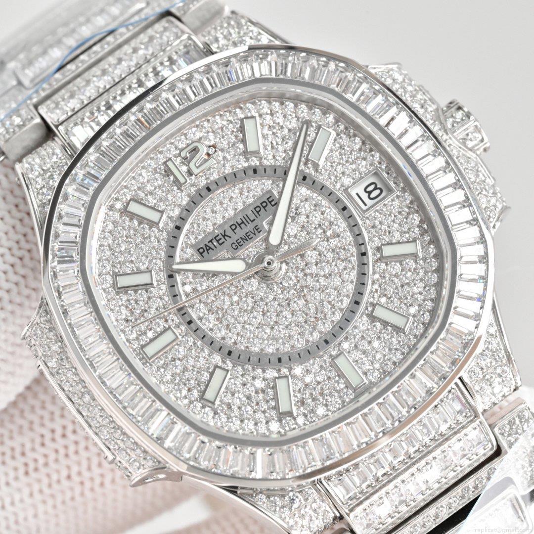 パテックフィリップ ナチュラス 7021 レディース レプリカ 最高級 偽物 時計 ダイヤモンド フルセット 1133941381