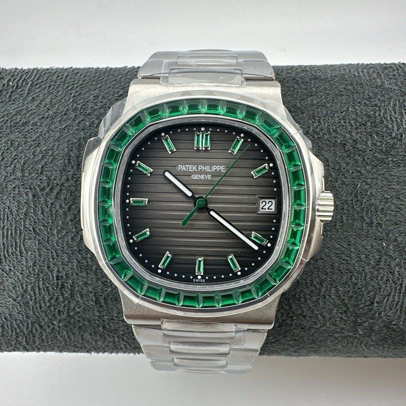 最高級レプリカ時計 百達翡麗鸚鵡螺5711鑲鑽限量版 GRファクトリー 代引き購入 1087558894