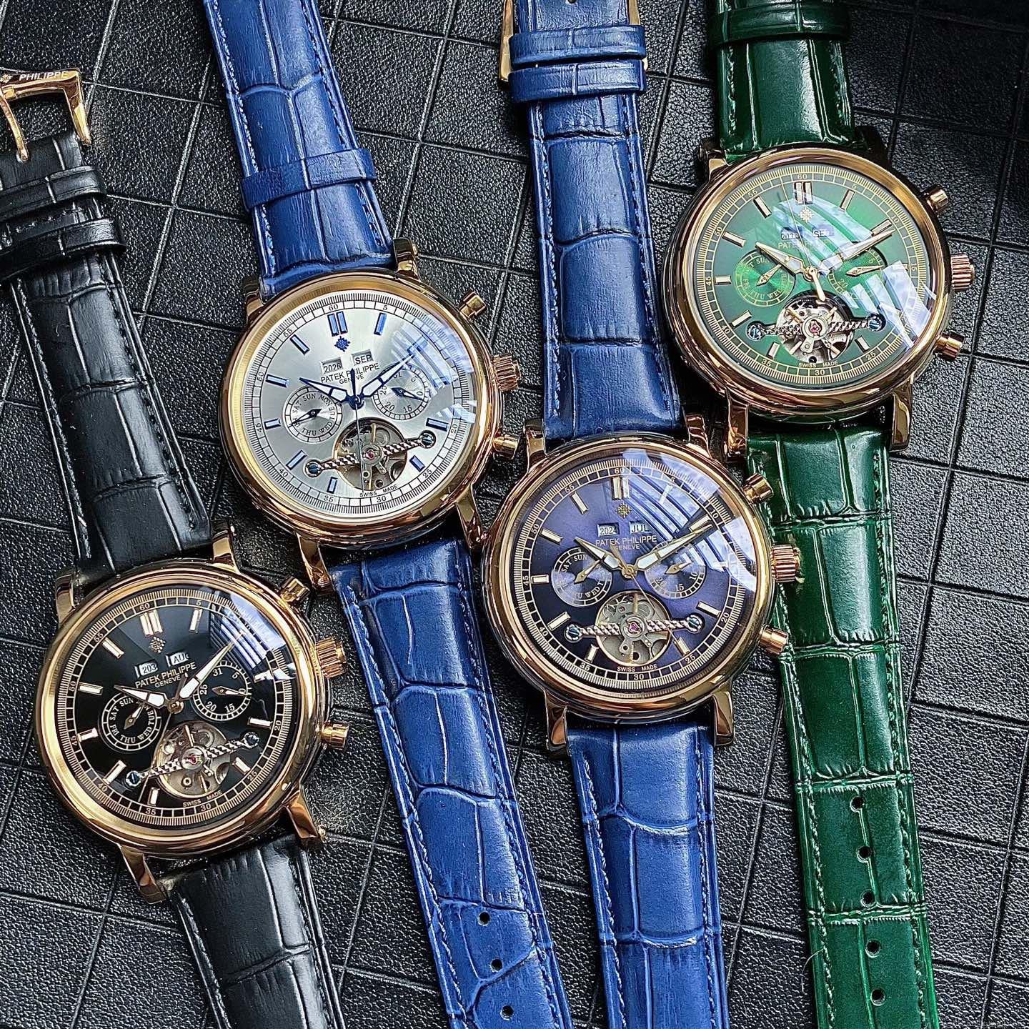 最高級 レプリカ 時計 百達翡麗 多機能フライホイール 新作 ビジネスカジュアル 43mm 1104091204