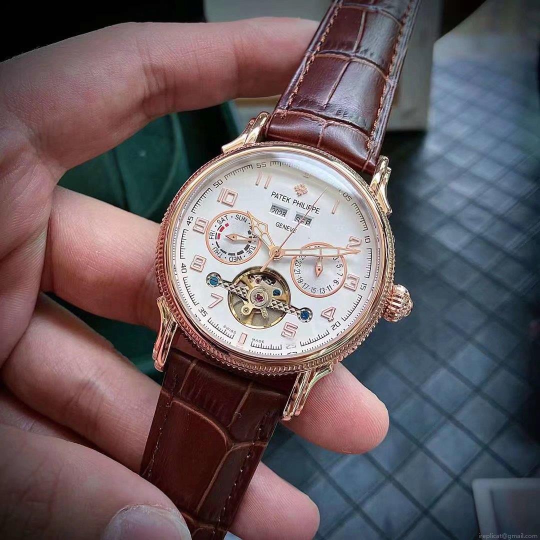 最高級レプリカ時計 パテック フィリップ 万年歴 マルチファンクション トゥールビヨン ウォッチ 代引き購入 1116185778