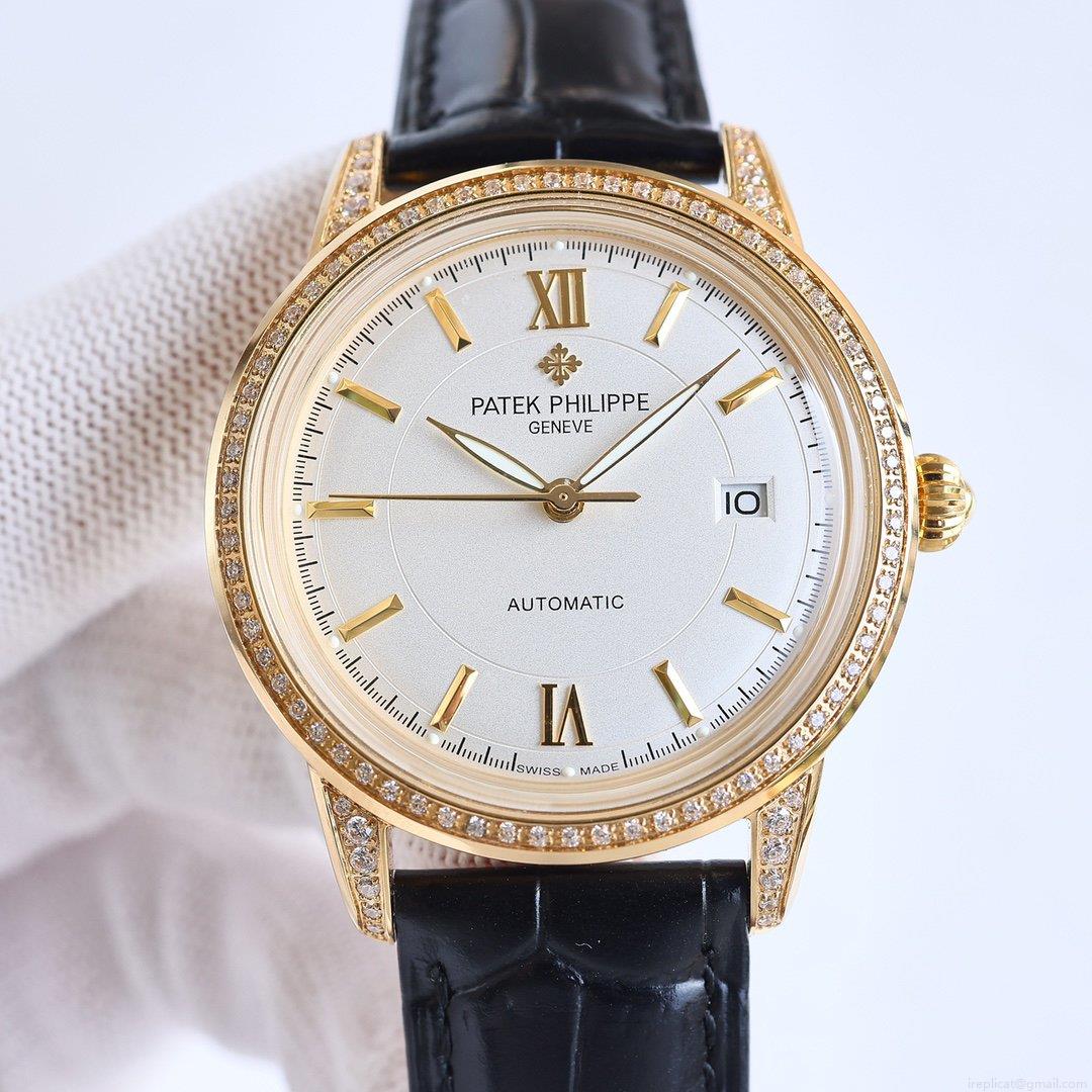 パテックフィリップ スーパーコピー 最高級レプリカ時計 鍋蓋ガラス仕様 日本発送 1089693723