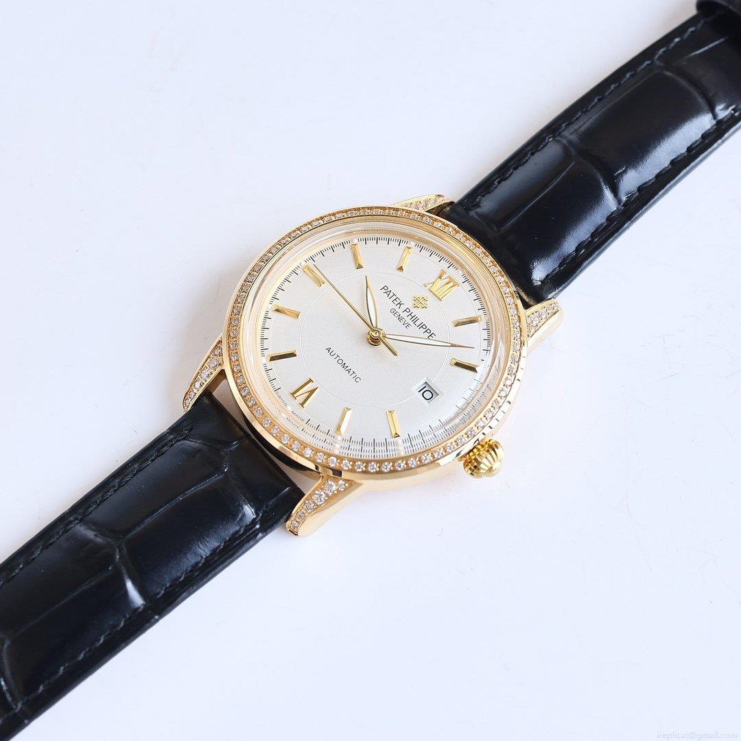 パテックフィリップ スーパーコピー 最高級レプリカ時計 鍋蓋ガラス仕様 日本発送 1089693723