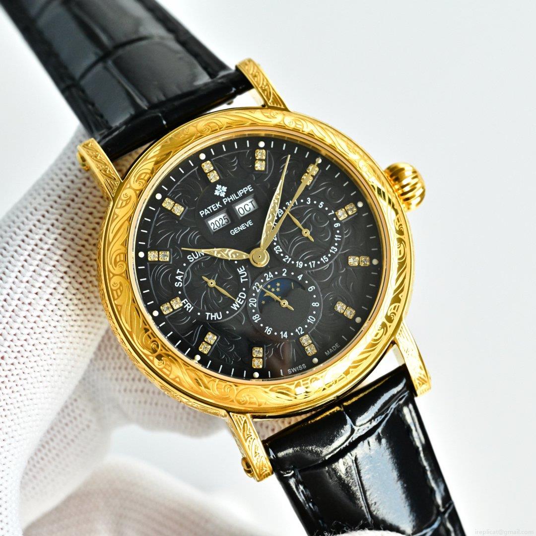 最高級 レプリカ 時計 百達翡麗 古典 万年歴 超複雑 機能 腕時計 本格派 コレクション 1131291180