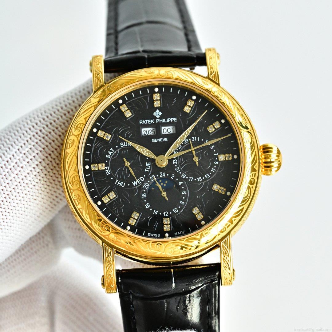最高級 レプリカ 時計 百達翡麗 古典 万年歴 超複雑 機能 腕時計 本格派 コレクション 1131291180