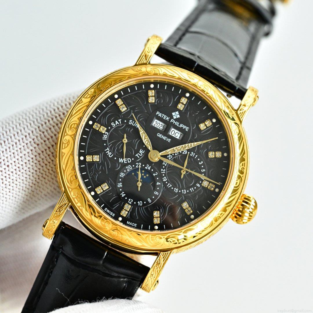 最高級 レプリカ 時計 百達翡麗 古典 万年歴 超複雑 機能 腕時計 本格派 コレクション 1131291180