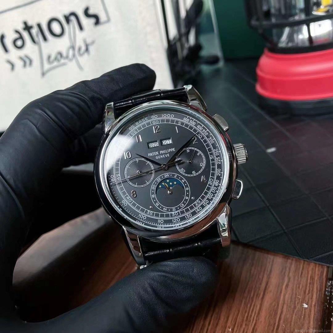 最高級 レプリカ 時計 パテックフィリップ ドラゴン彫刻 クロノグラフ 43mm 日本発送 1037999302