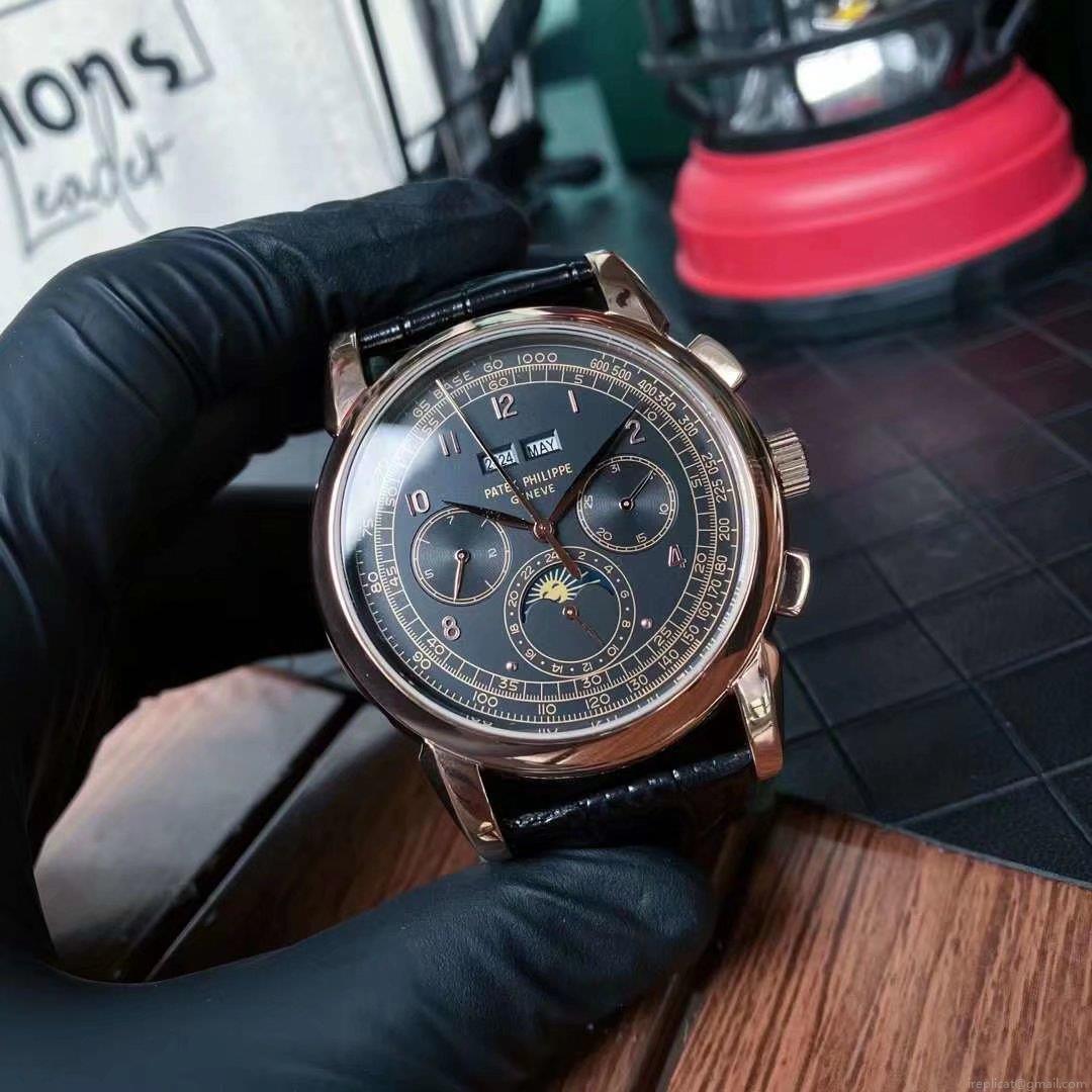 最高級 レプリカ 時計 パテックフィリップ ドラゴン彫刻 クロノグラフ 43mm 日本発送 1037999302