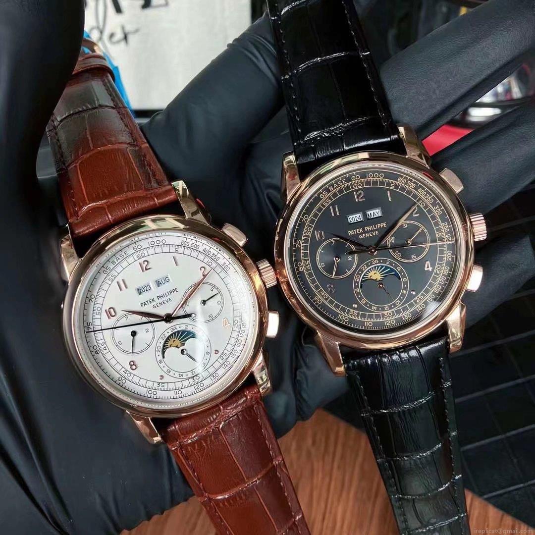 最高級 レプリカ 時計 パテックフィリップ ドラゴン彫刻 クロノグラフ 43mm 日本発送 1037999302