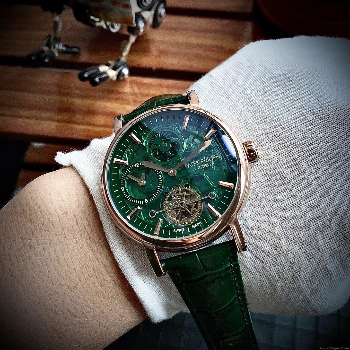 百達翡麗 スーパーコピー 時計 最高級レプリカ 豪華な多機能トゥールビヨン ビジネスカジュアル 1101764389