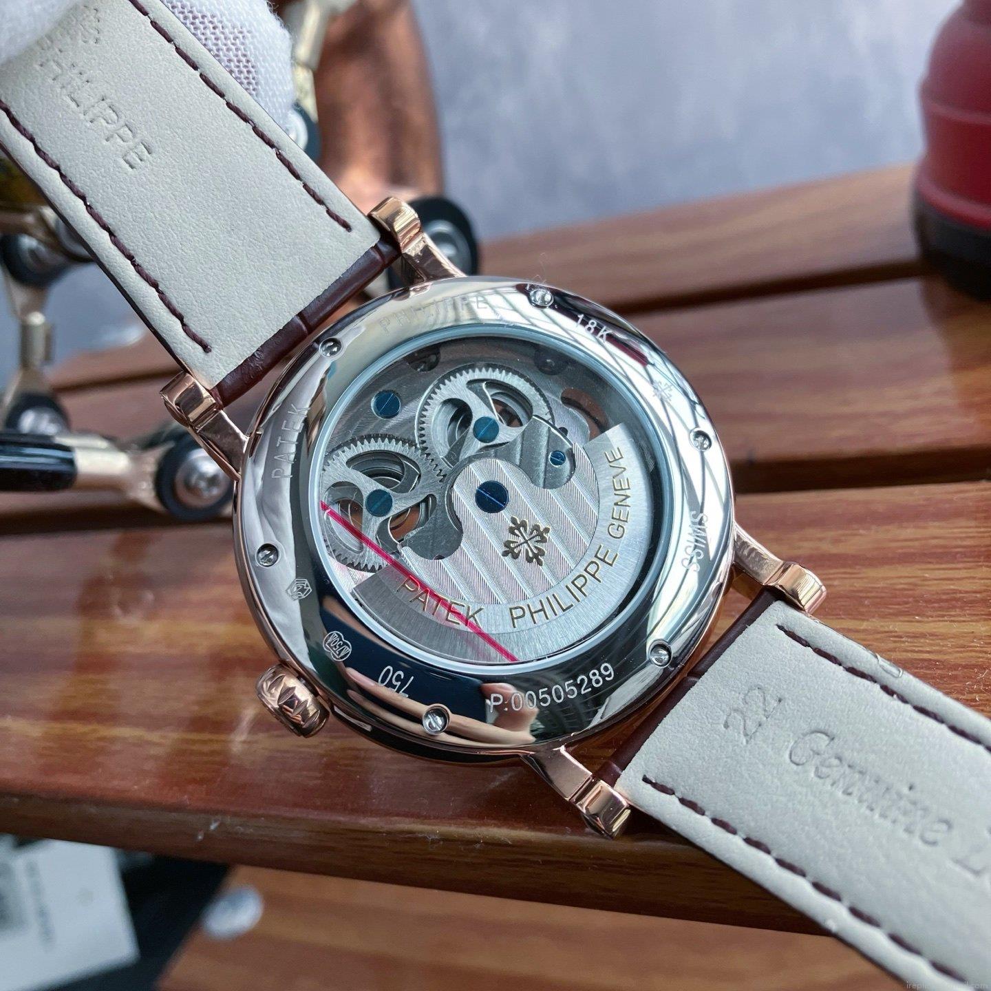 百達翡麗 スーパーコピー 時計 最高級レプリカ 豪華な多機能トゥールビヨン ビジネスカジュアル 1101764389