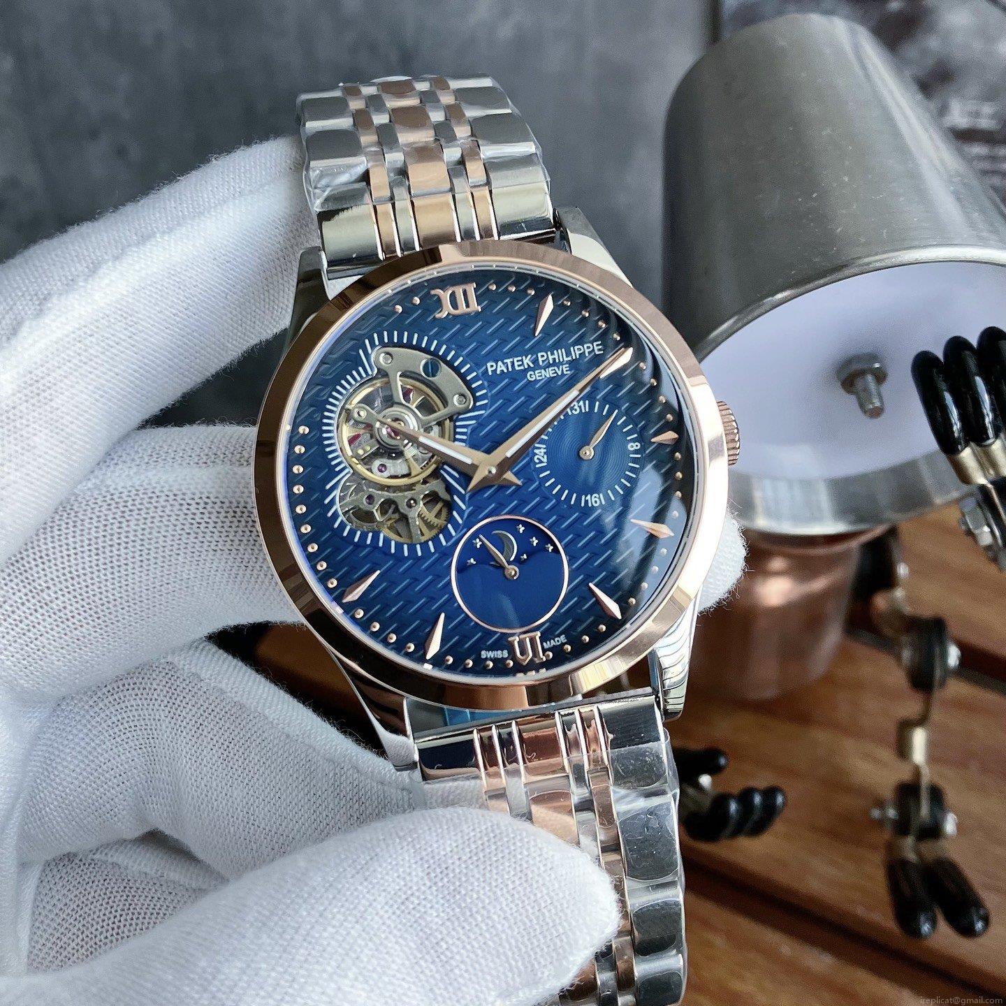 最高級レプリカ時計 高品質スーパーコピー 百達翡麗 フライングツアビヨン 新作 代引き購入可 1101764801