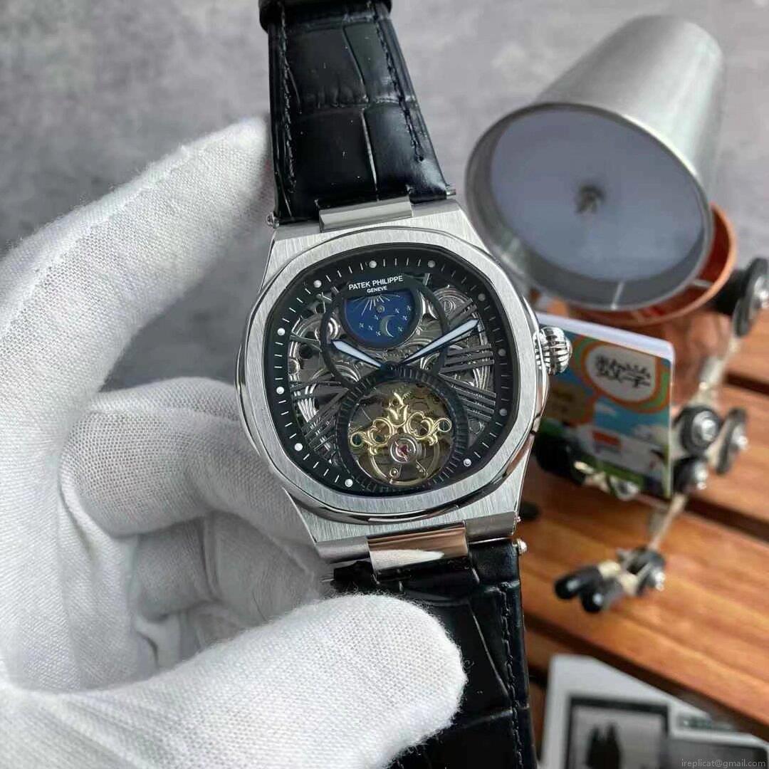 最高級 レプリカ 時計 百達翡麗 フライング ツアビヨン 新作 ビジネス カジュアル ウォッチ 1101765248