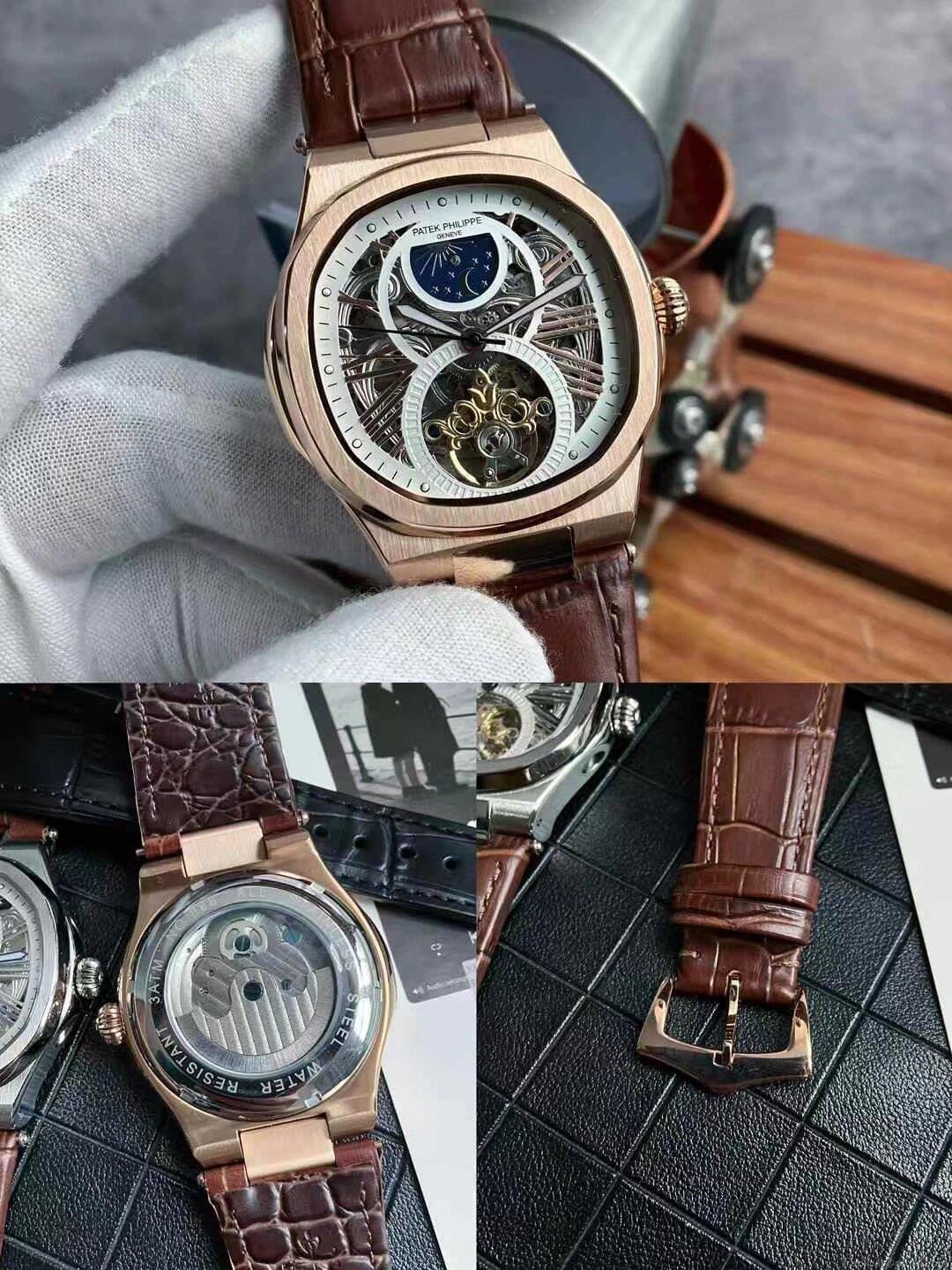最高級 レプリカ 時計 百達翡麗 フライング ツアビヨン 新作 ビジネス カジュアル ウォッチ 1101765248