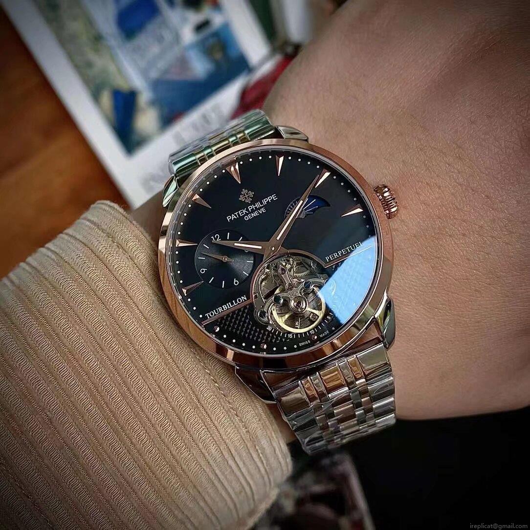 最高級 レプリカ 時計 百達翡麗 新作マルチファンクション フライホイール ビジネスカジュアル 豪華な雰囲気 1038687470