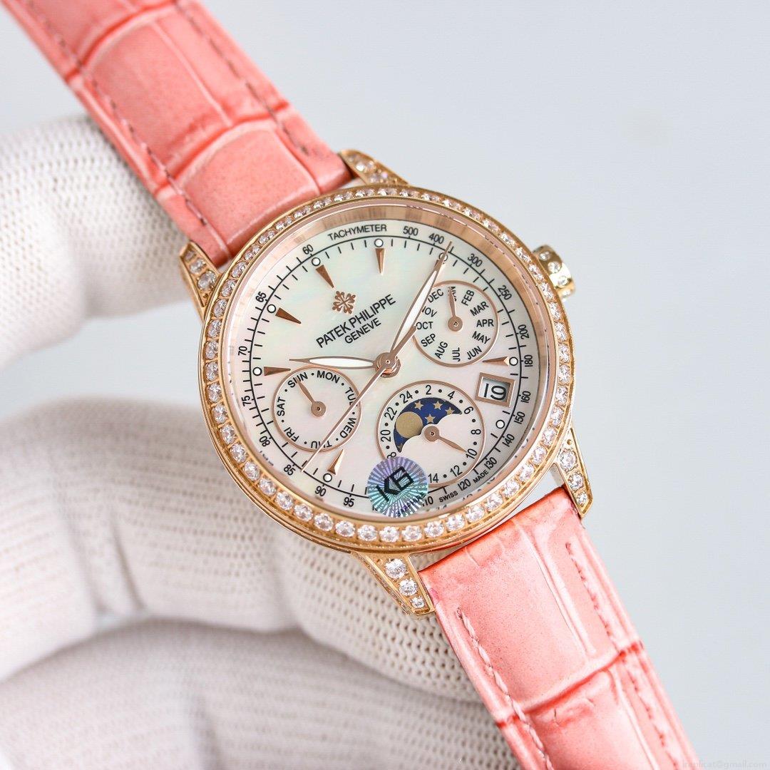 パテックフィリップ レディース カレンダーウォッチ 最高級 レプリカ 時計 日本発送 979712528