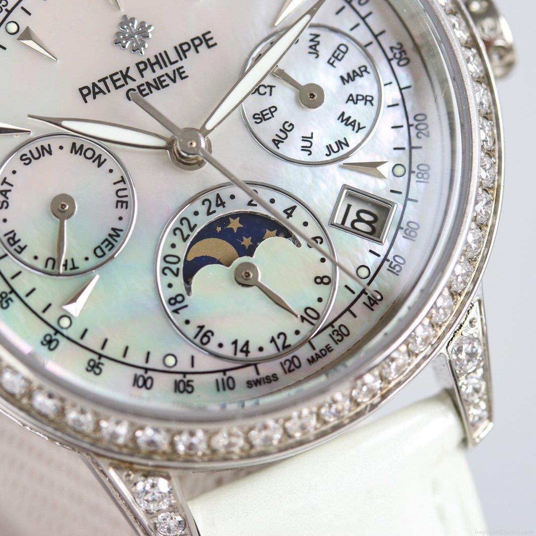 パテック フィリップ レディース 万年歴 スーパーコピー 時計 高品質 35mm ベゼル 956177942