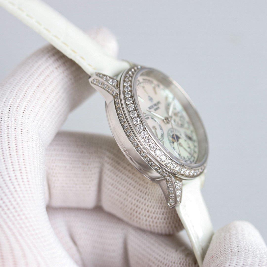 パテック フィリップ レディース 万年歴 スーパーコピー 時計 高品質 35mm ベゼル 956177942