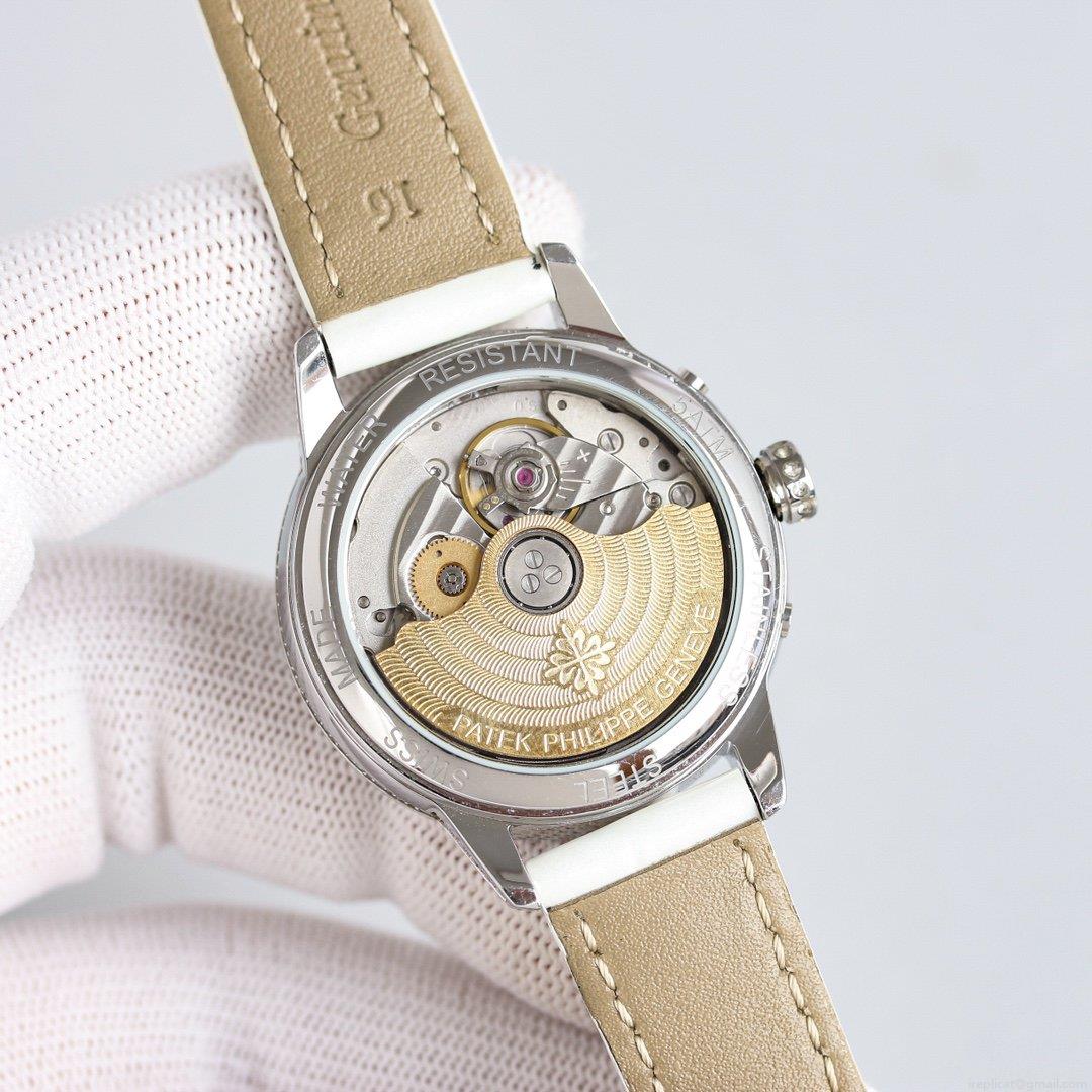 パテック フィリップ レディース 万年歴 スーパーコピー 時計 高品質 35mm ベゼル 956177942