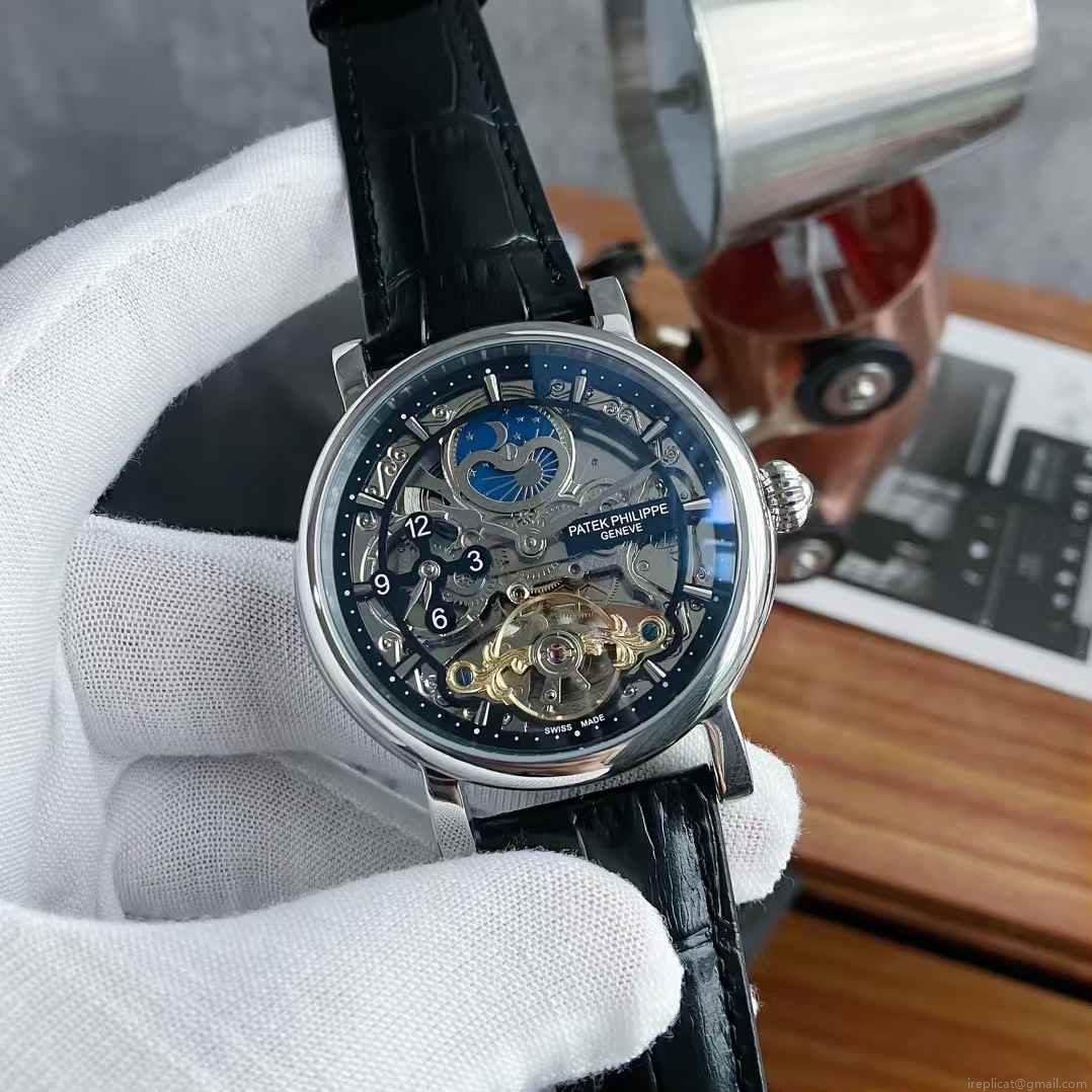 最高級 レプリカ 時計 2025年モデル 百達翡麗 マルチファンクション トゥールビヨン 新作 ビジネスカジュアル 1104197602