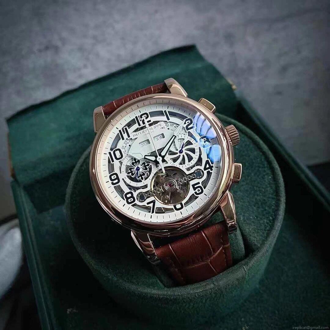 百達翡麗 スーパーコピー 時計 高級機械ムーブメントと316Lステンレススチールケース 1104090039